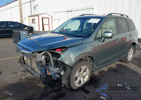 2016 Subaru Forester 2.5I Premium from USA, damaged, VIN JF2SJADC4GH434080